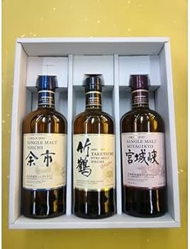 キ*ク様 ニッカウヰスキー シングルモルト 宮城峡 余市 セット Amazon.co.jp: ウイスキーギフトセット 余市・竹鶴・宮城峡 シングル